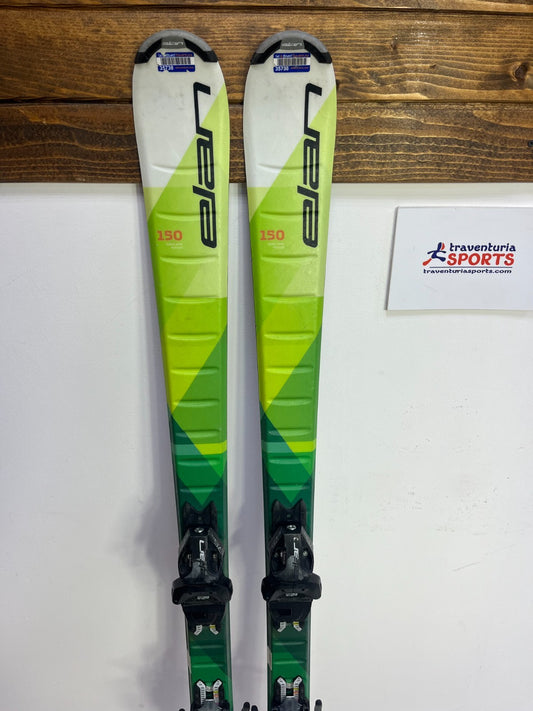 Sci Elan Explore Pro QS 150 + attacchi Elan 7.5 Sport invernali Divertimento sulla neve