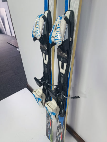 Nordica Dobermann J GS 163 cm Skis + Marker 10 Bindings Winter Fun Snow