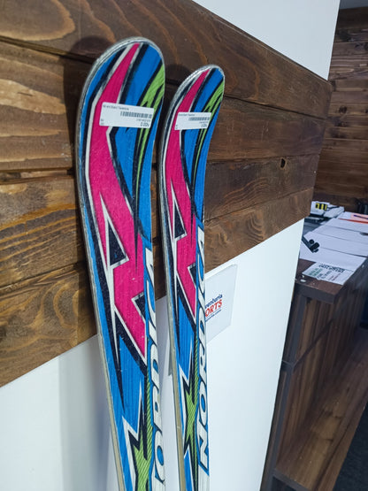 Nordica Dobermann J GS 163 cm Skis + Marker 10 Bindings Winter Fun Snow