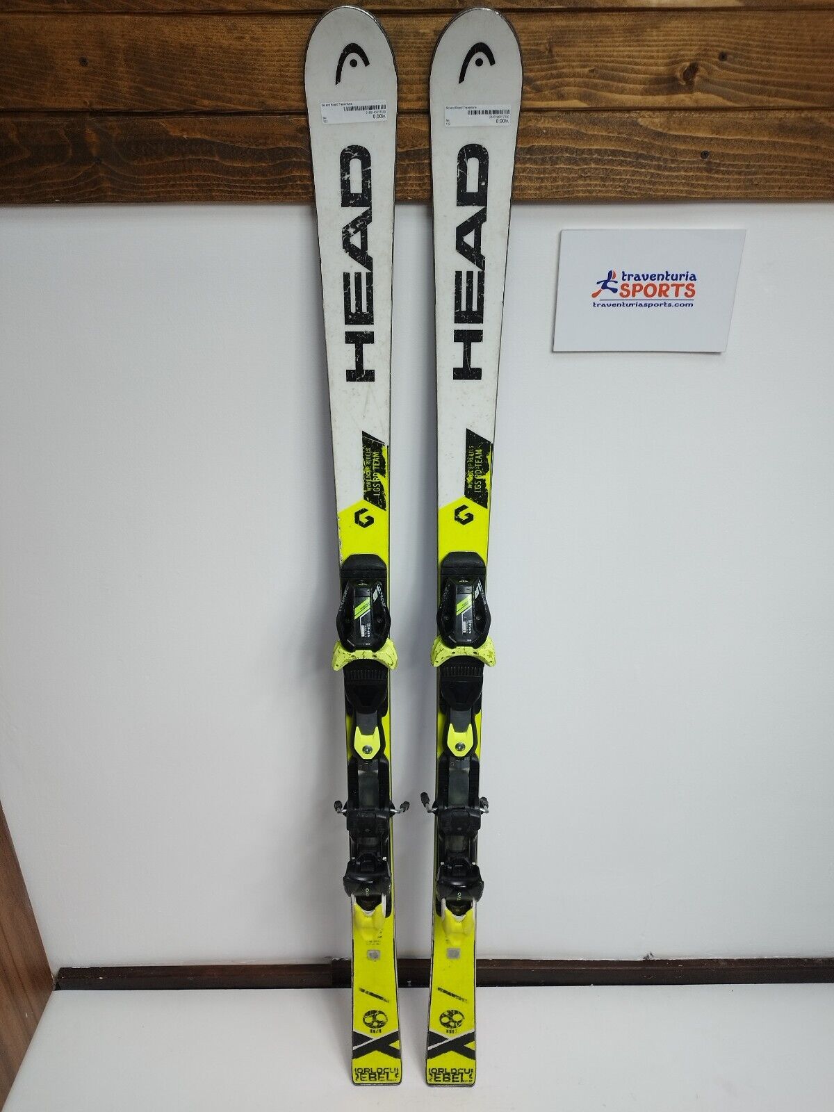HEAD I.GS RD Team World Cup Rebels 152 cm Ski + HEAD 11 Bindings Winter Sport