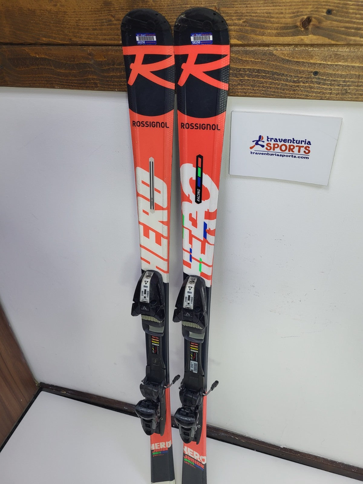 Rossignol Hero J 150 cm Ski + Fischer 12 Bindungen Winter Fun Snow Sports