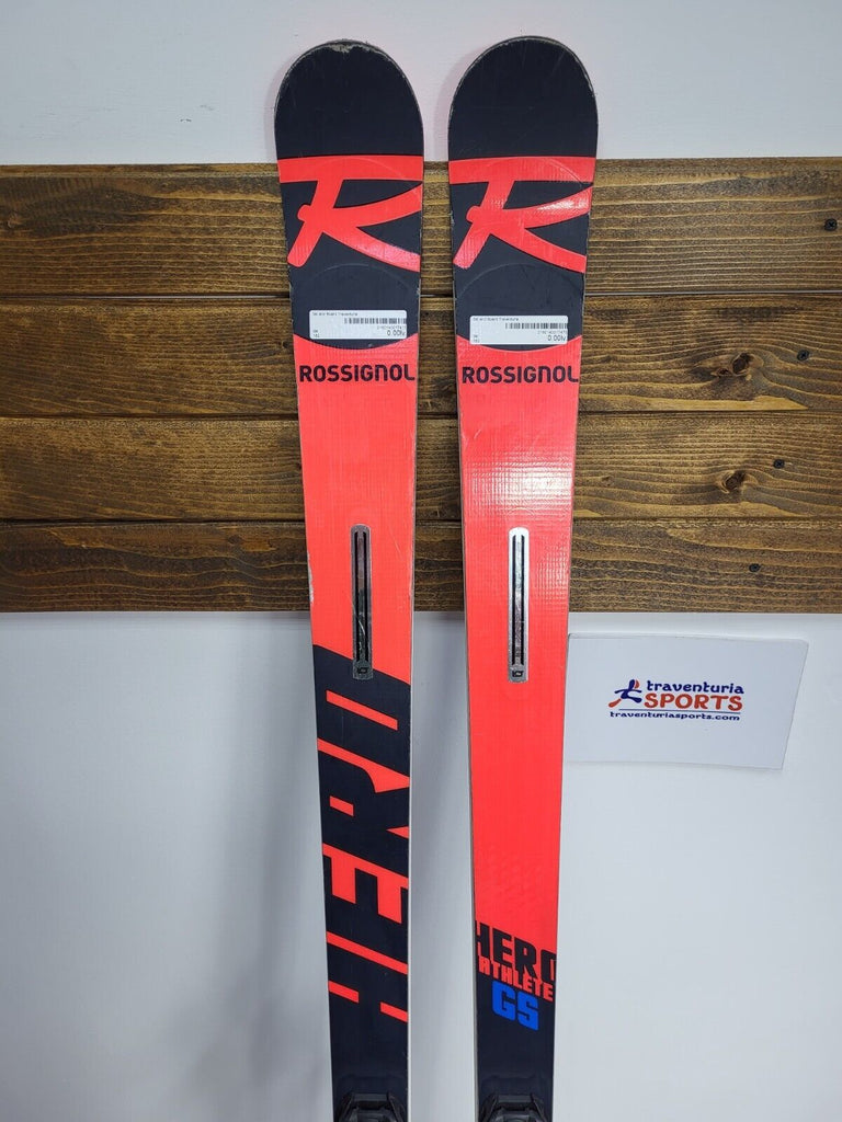 Rossignol Hero Athele GS Pro 182 cm Ski + Marker 10 Bindings