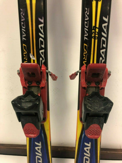 HEAD Radial Carve 130 cm Ski + Tyrolia 6 Bindungen
