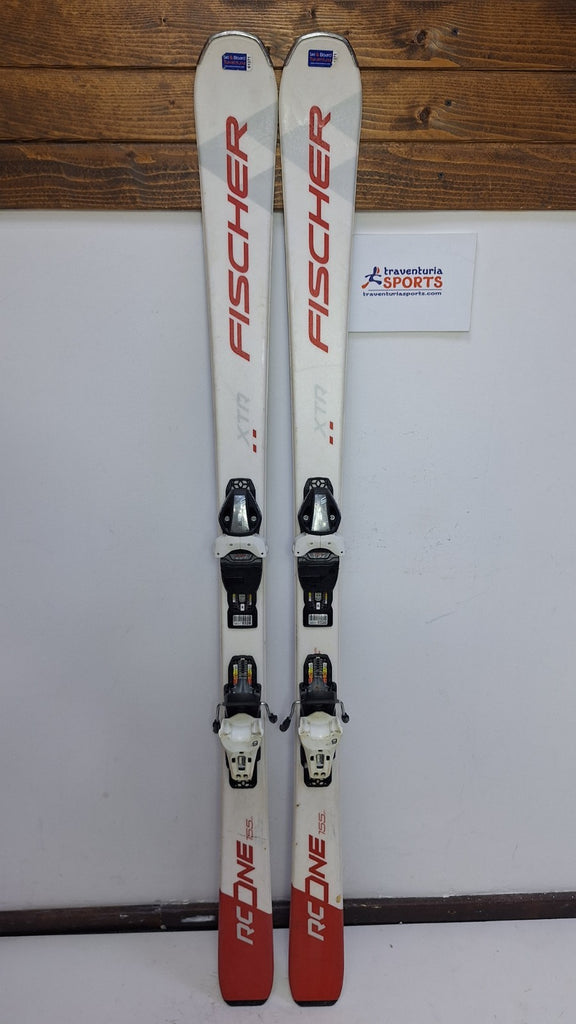 Sci Fischer XTR RC One X 155 cm + attacchi Fischer RS9 Sport invernali Divertimento sulla neve