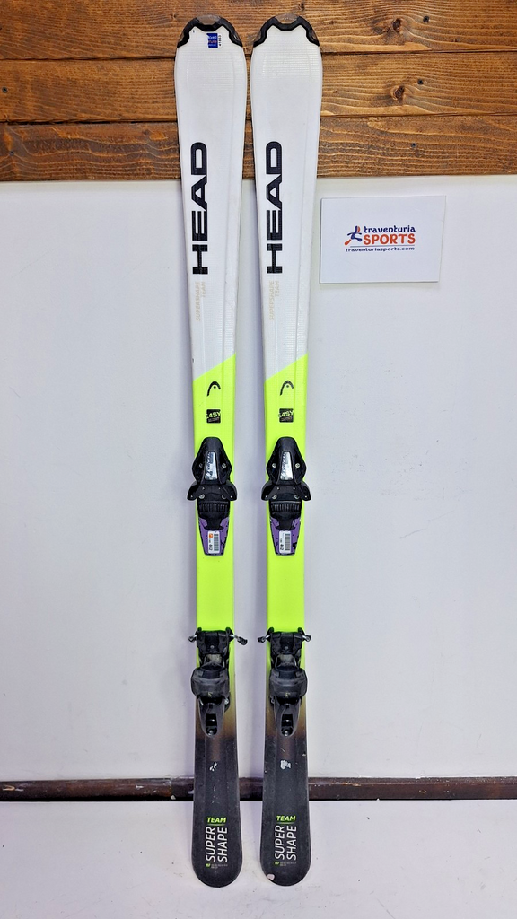 HEAD Supershape Team Easy JRS 157 Ski + Tyrolia BYS 10 Bindungen Wintersport