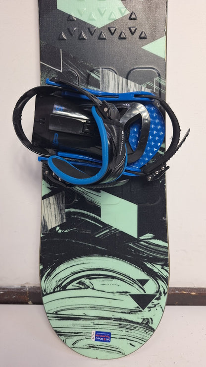 Burton LTR 144L cm Snowboard + Burton S  Bindings Winter Snow Adventure Fun