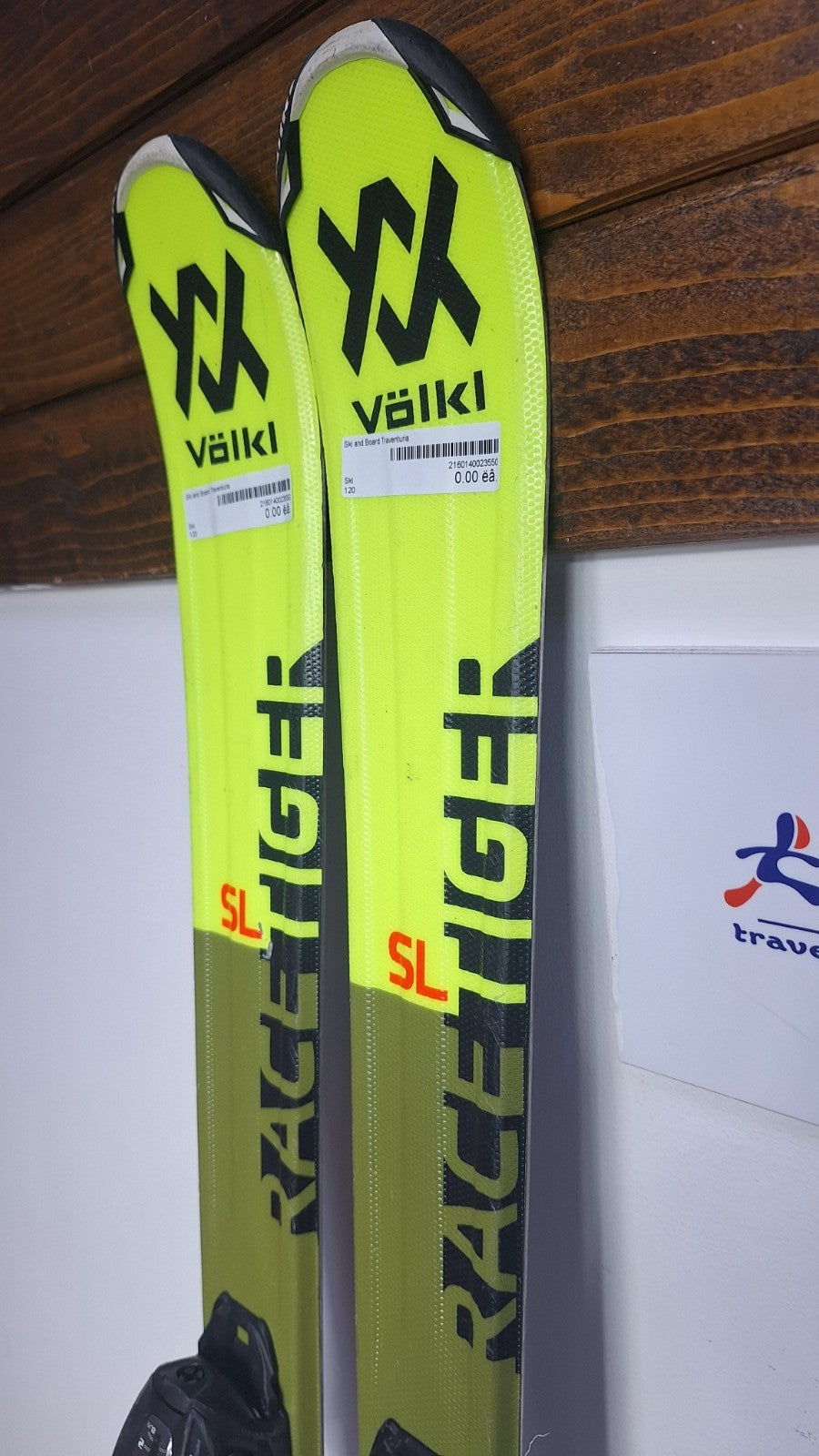 Völkl Racetiger 13 SL 120 cm Ski + Marker 4.5 Bindungen Wintersport Schneespaß