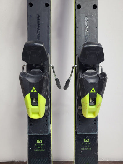 Fischer RC4 GS 153cm Ski + Fischer 9 Bindungen Winter Fun Snow Sport
