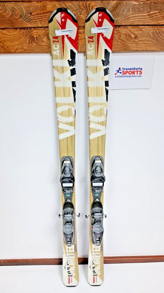 Völkl Unlimited AC 7.4 149 cm Ski + Rossignol Axium 9.5 Bindings Adventure Sport