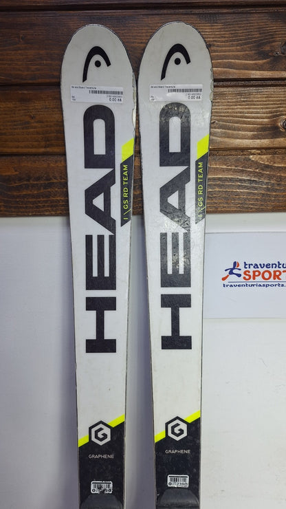 HEAD WC Rebels i.GS RD Team 159 cm Ski + HEAD FF Evo 11 Bindungen Wintersport