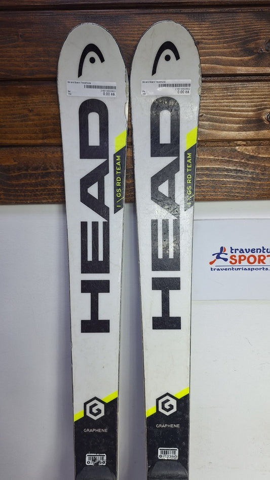 HEAD WC Rebels i.GS RD Team 159 cm Ski + HEAD FF Evo 11 Bindungen Wintersport