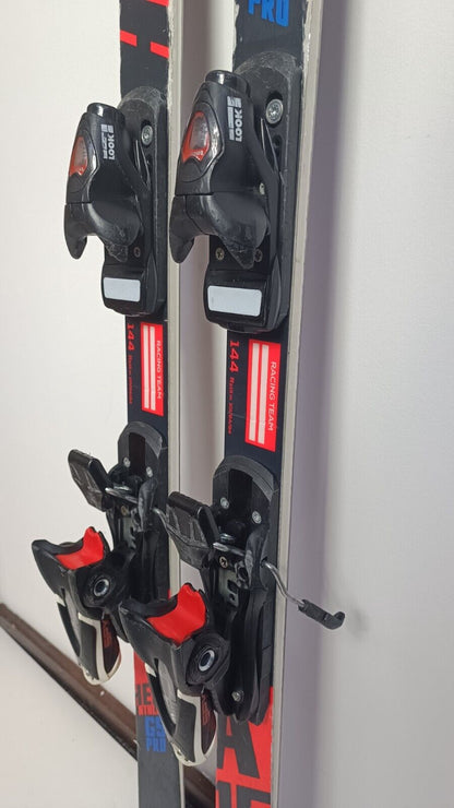 Rossignol Hero FIS GS Pro 144 cm Ski + Look 10 Bindings Winter Fun Snow