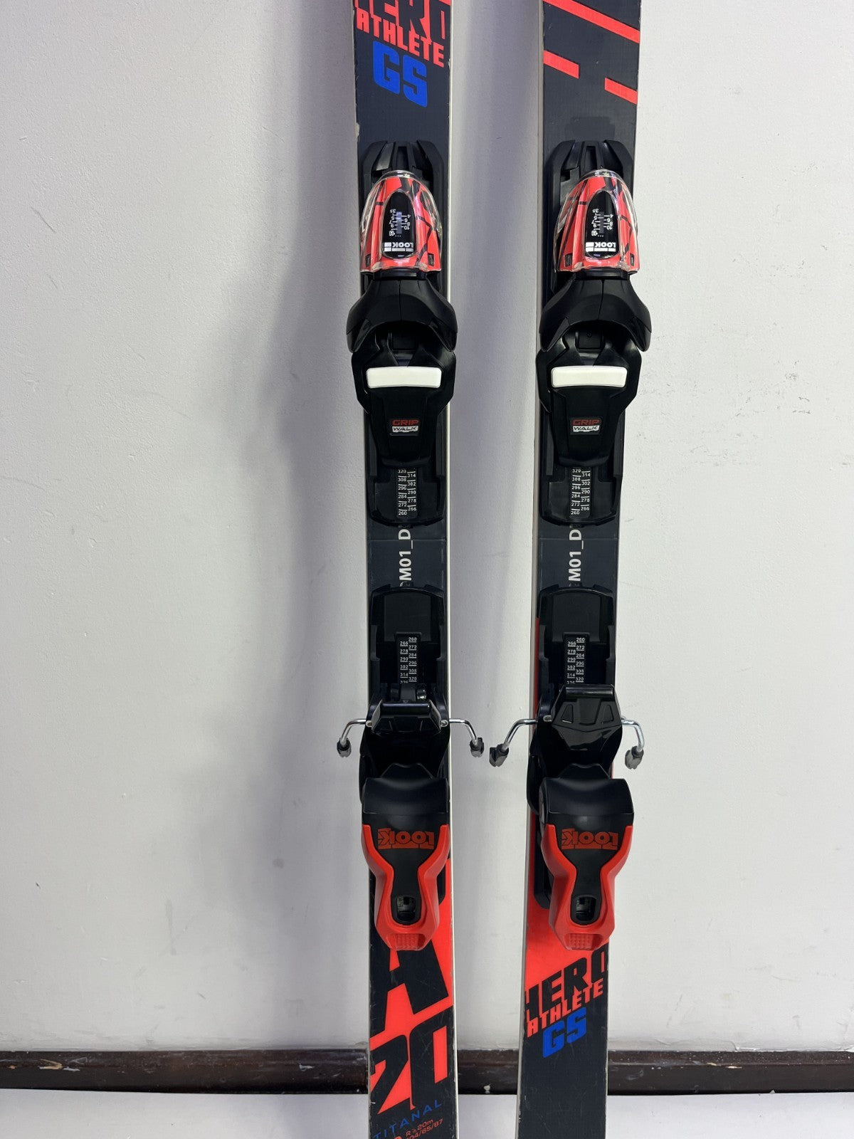 Rossignol Hero Athlete GS 170 cm Ski + New Look 11 Bindings Winter Fun Snow