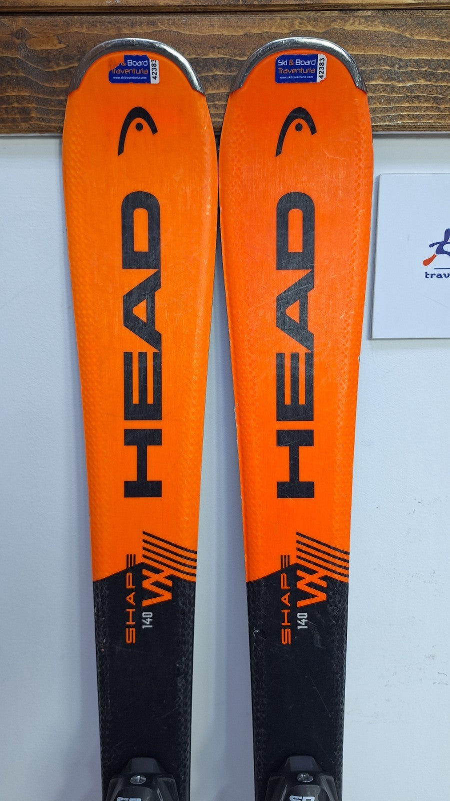 Sci HEAD Shape VX 140cm + attacchi Tyrolia SP 10 Sport invernali Divertimento sulla neve