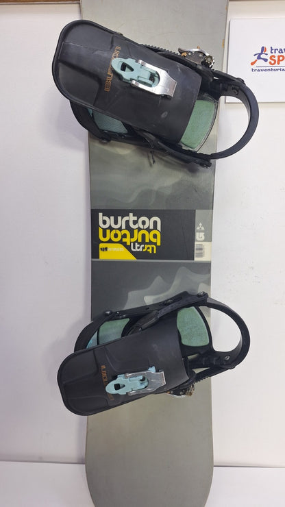 Burton LTR 125 cm W Snowboard + Burton S  Bindings Winter Snow Adventure Fun