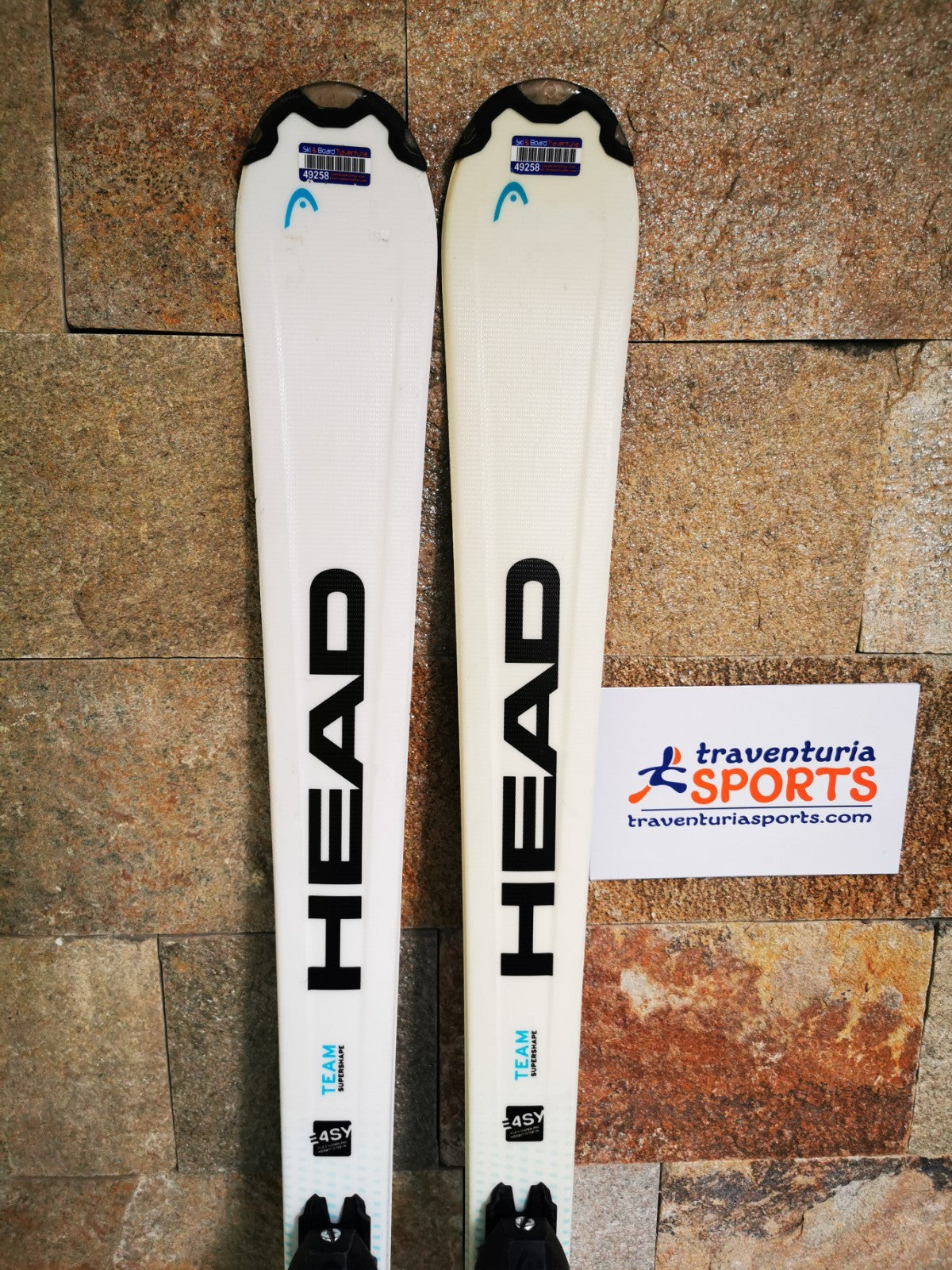 HEAD Supershape Team Easy 157cm  Ski + HEAD 7.5 Bindings  Winter Sport
