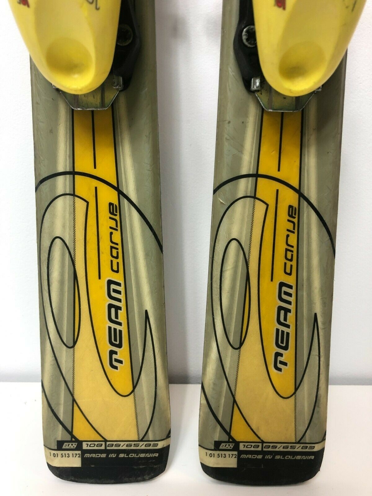Elan Team Carve JR 108 cm Skis + Tyrolia 4.5 Bindings Winter Snow Fun Outdoor