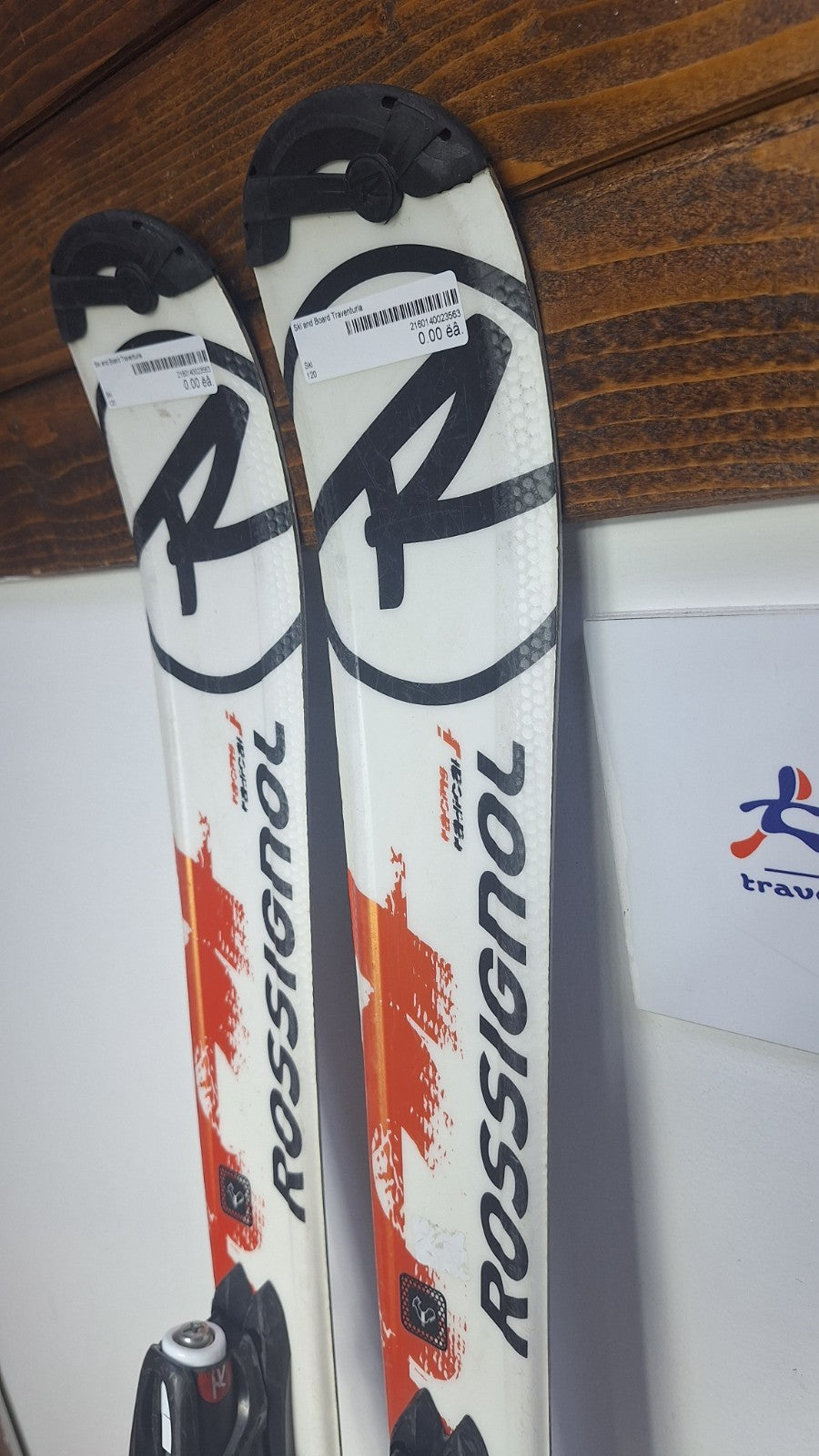 Rossignol Radical 120 cm Ski + Rossignol 4.5 Bindungen Wintersport Schnee