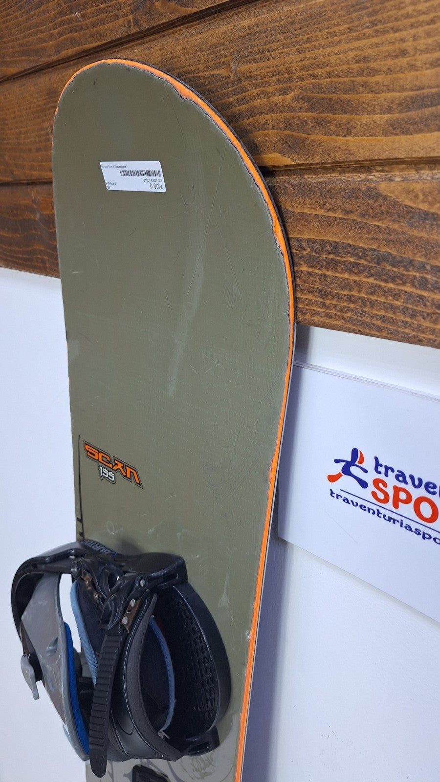 Rossignol Scan 135cm + Attacchi Burton S Sport Divertimento Invernale All Mountain Outdoor
