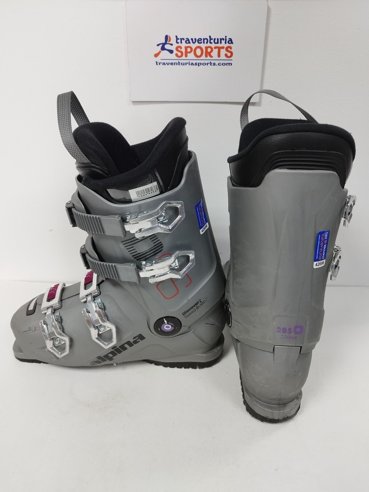 Chaussures de ski Alpina DSS RTL (EU 44 1/3 ; UK 10 ; Mondo 285) Sport Hiver Neige Plein air
