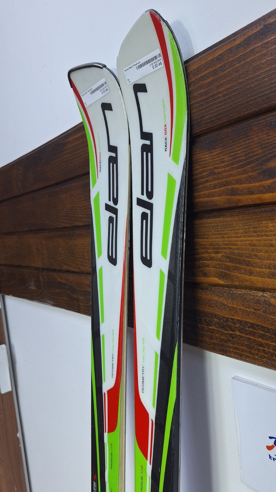 Elan Race GSX 176 cm Skis + Elan 14 Bindings Winter Fun Snow