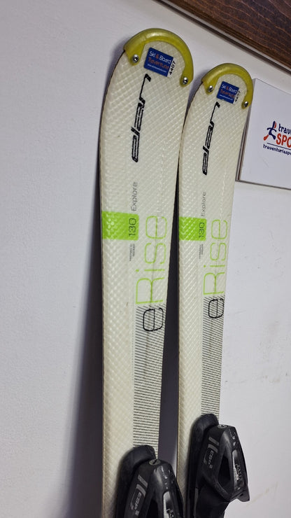 Elan eRise Explore 130 Ski + Elan ESP 10 Bindings Sport Snow Winter Fun