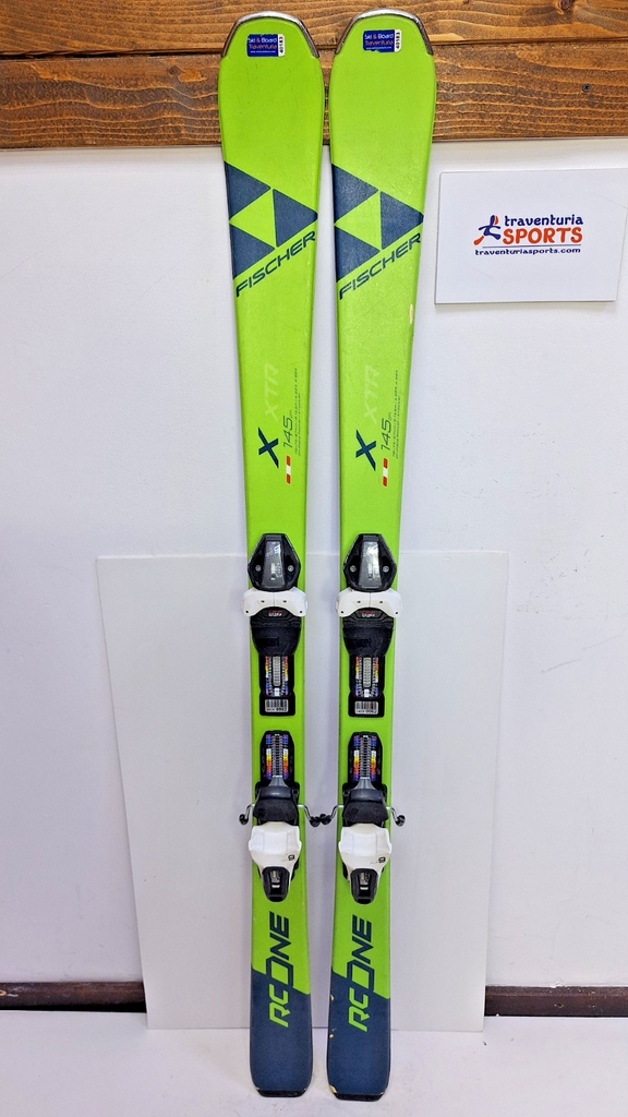 Fischer XTR RC One X 145 cm Ski + Fischer RS9 Bindings Winter Sports Snow Fun