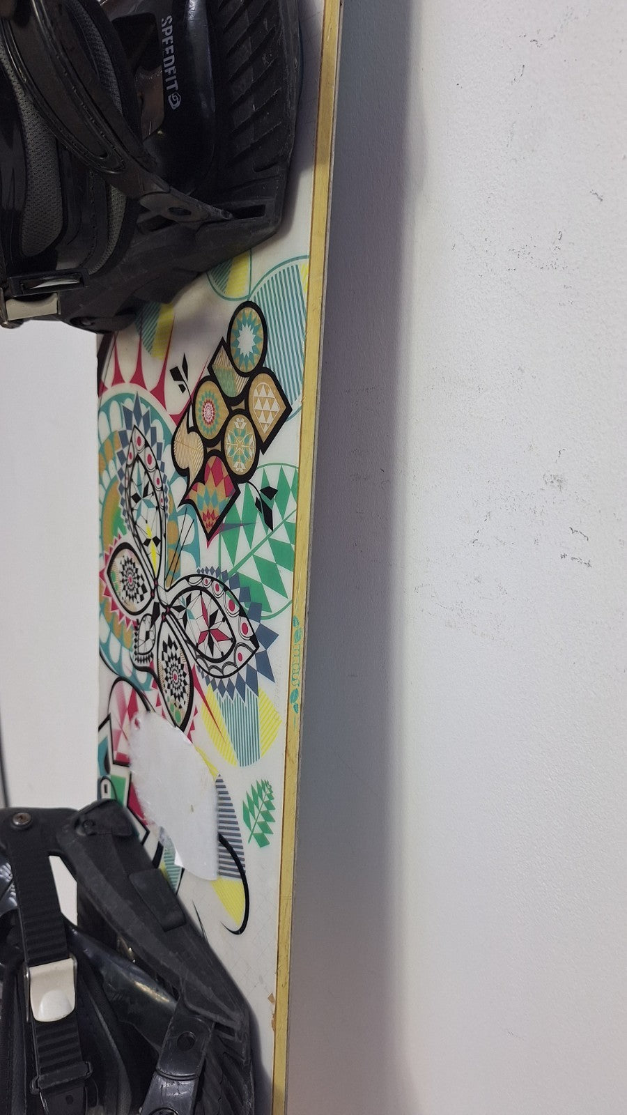 Snowboard Salomon Lotus 151 cm + attacchi Speedfit M Sport invernali sulla neve