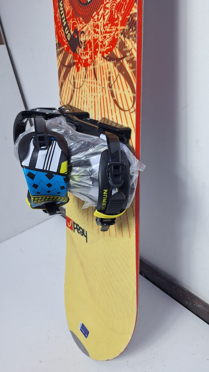 Snowboard HEAD Rocka 4D 159 cm + fixations Talerun L neuves Hiver Sport Plaisir