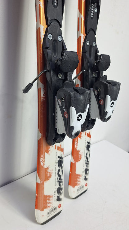 Rossignol Radical 110 cm Ski + Rossignol 4.5 Bindung Wintersport Schnee