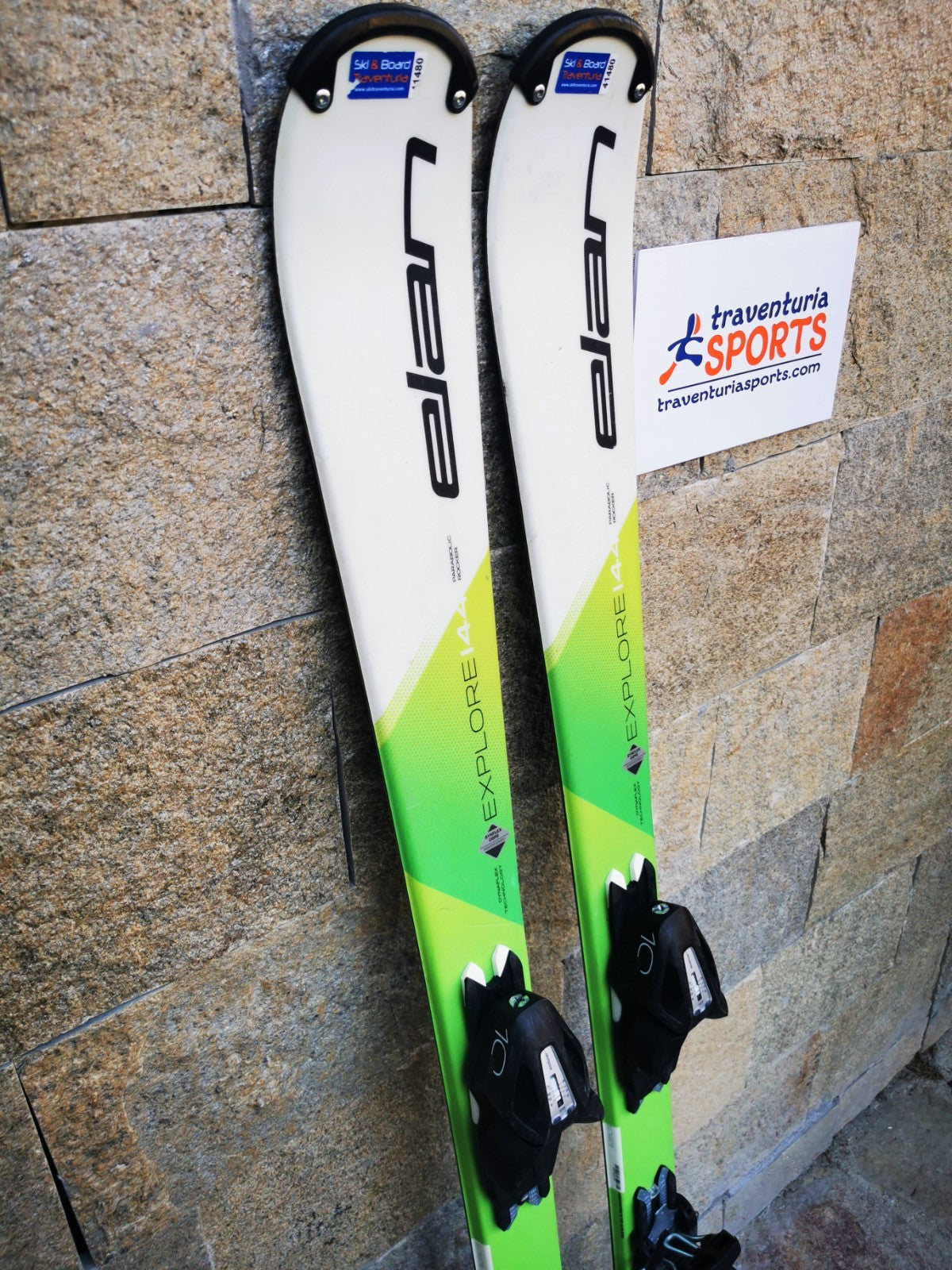 Elan Explore X 144cm  Ski + Elan 10 Bindings Adventure Winter Sport