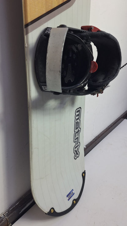 Snowboard Matrix Style 149cm + Attacchi Rental M HAED Avventura Sport Inverno Neve