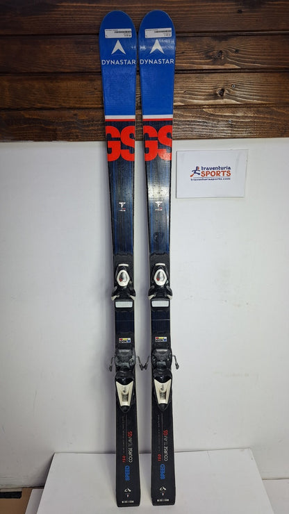 Dynastar Speed Course Team GS 150cm Skis + Look 7 Bindings Winter Fun Snow