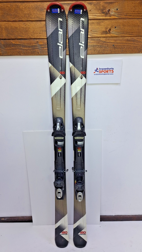 Elan Explore 76 160 Ski + Elan ESP 10 Bindungen Wintersportspaß Schneeabenteuer