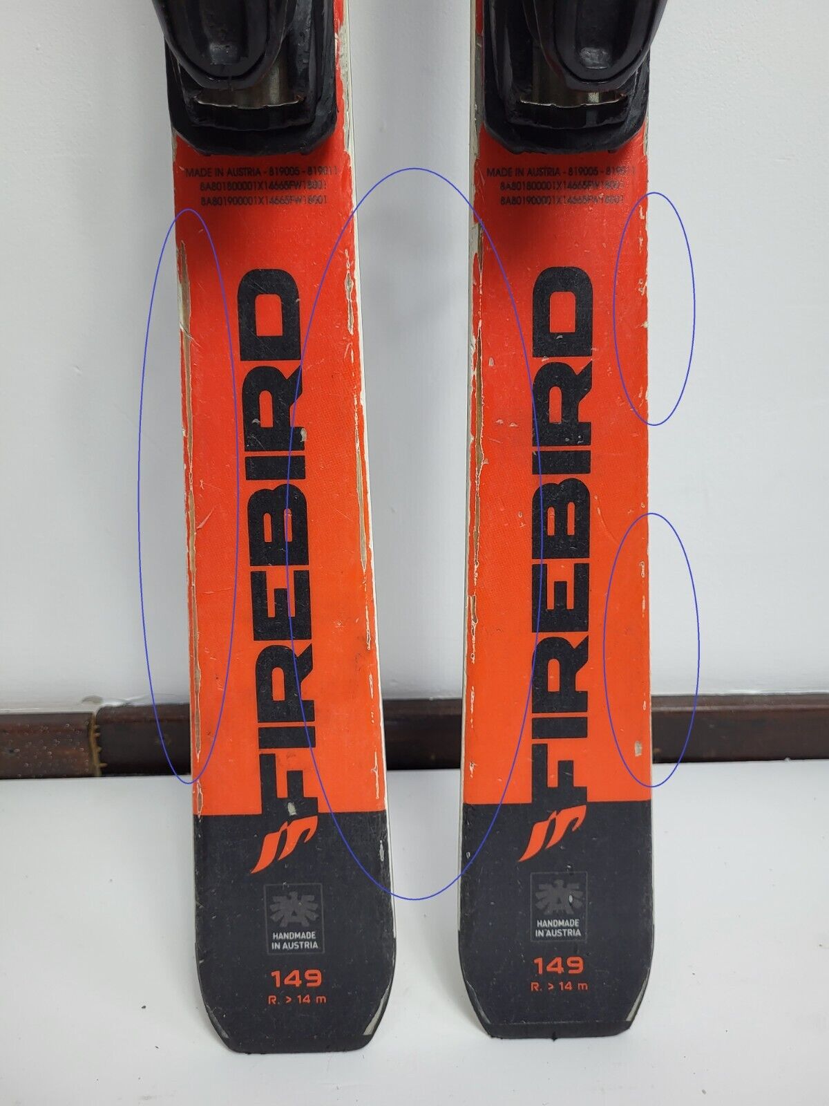 Ski Blizzard Firebird GS FIS 149 cm + fixations Marker 10 Plaisir hivernal