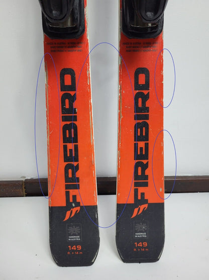Ski Blizzard Firebird GS FIS 149 cm + fixations Marker 10 Plaisir hivernal