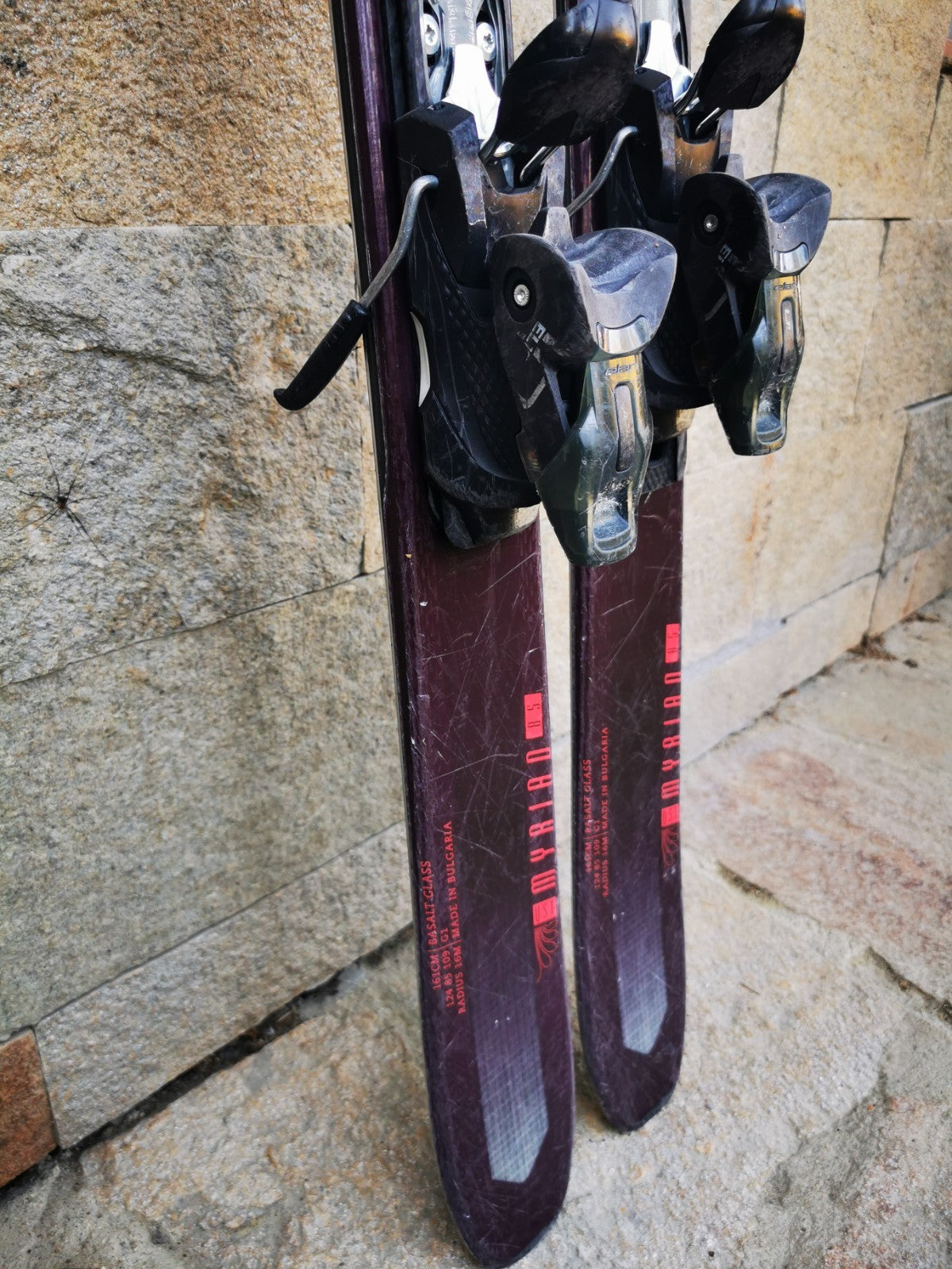 Salomon Myriad 85 161cm  Ski + Elan EL 10 Bindings Adventure Winter Sport