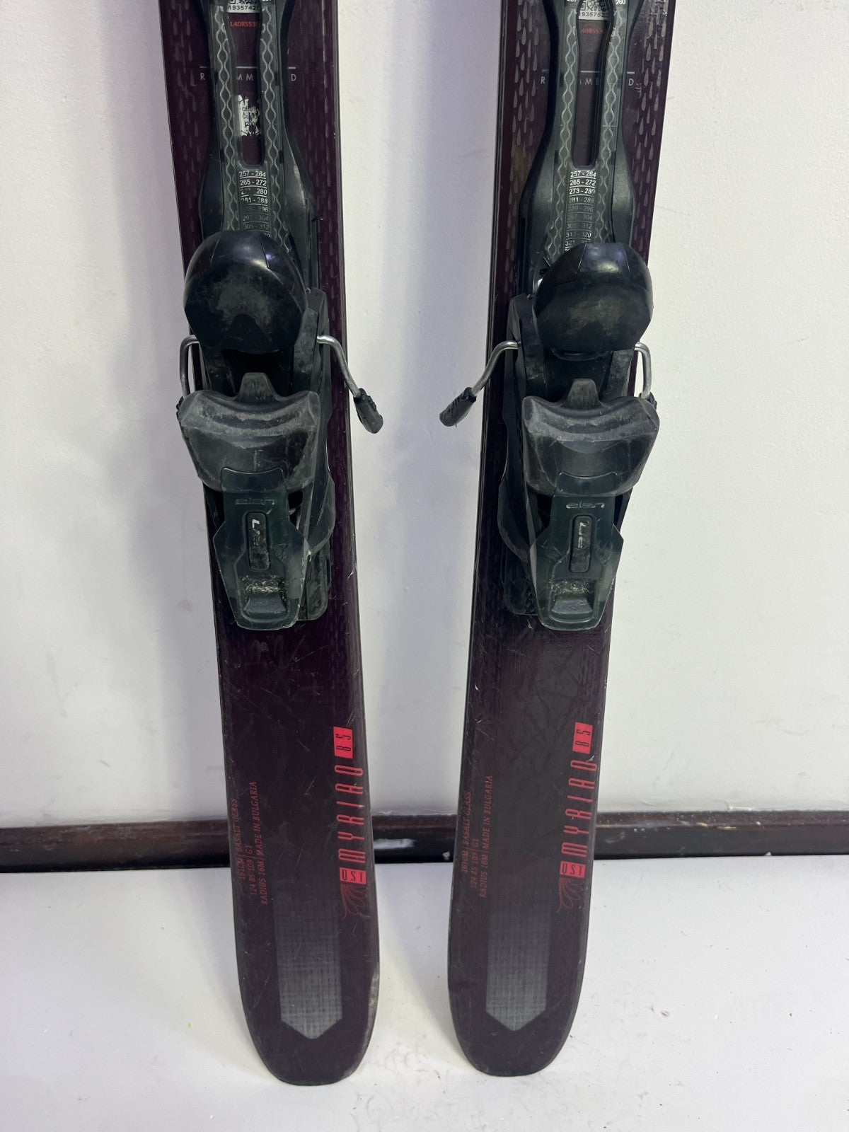 Salomon Myriad 85 161cm Ski + Elan EL 10 Bindungen Adventure Winter Sport