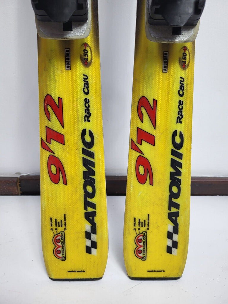 Atomic Beta Carv Race 150 cm Ski + Atomic 12 Bindings Winter Snow