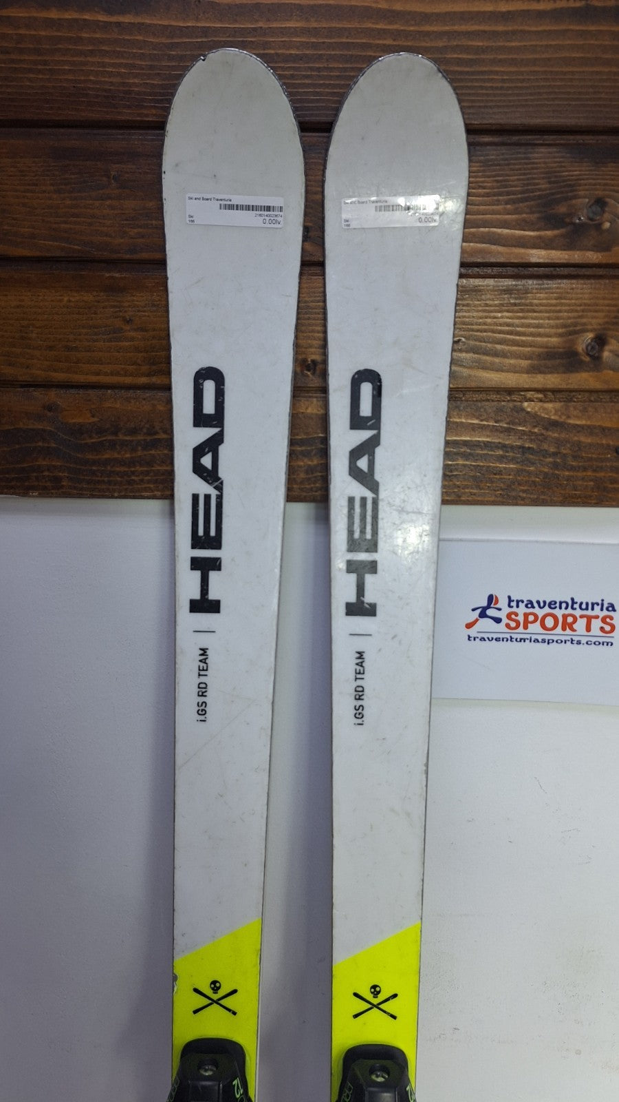 HEAD WC Rebels i.GS RD Team 166 cm Ski + HEAD PRD12 Bindung Wintersport Schnee