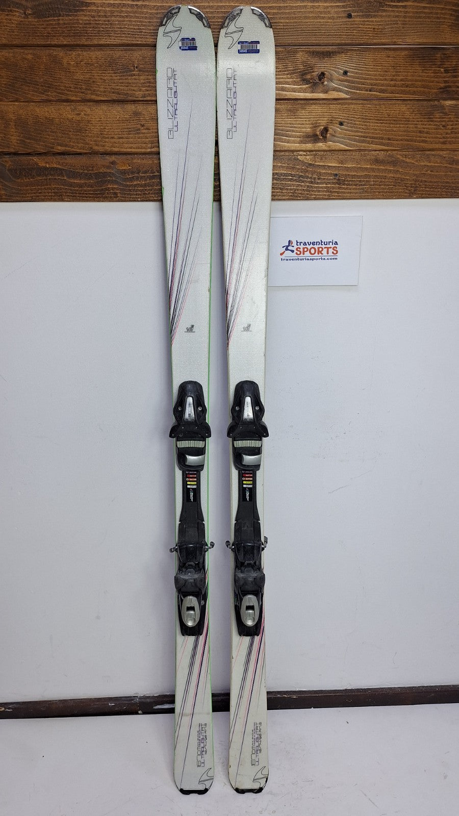 Blizzard Ultralight RT 167 cm Ski + Elan ESP 10 Bindings Winter Sport Fun