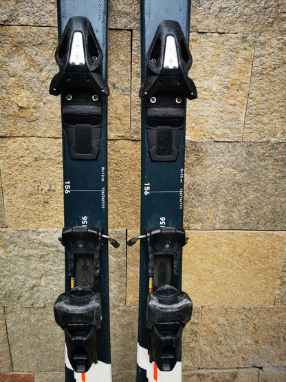 Rossignol REACT RT 156cm  Ski + Elan 10 Bindings Winter Sport Fun
