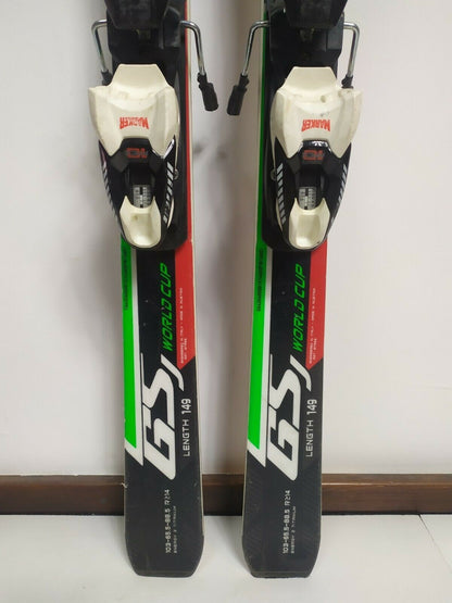 Nordica Dobermann GS J WC 149 cm Ski + fixations Marker Race 10 Sport, hiver et divertissement