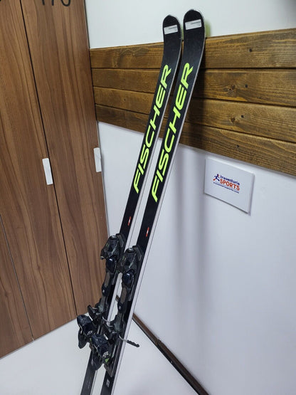 Fischer RC4 GS 188 cm Ski + Fischer 18 Bindungen Wintersport