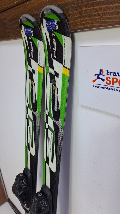 Elan Exar Pro 140 cm Ski + Elan ESP 7.5 Bindungen Sport Schnee Winter Spaß Abenteuer