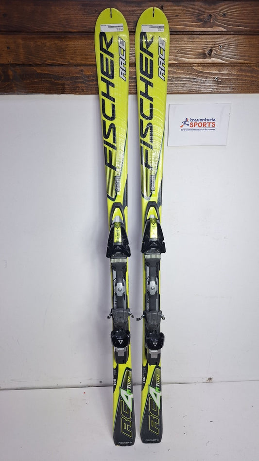 Fischer RC4 R Tune Race 160cm Ski + Fischer 10 Bindings Winter Sports