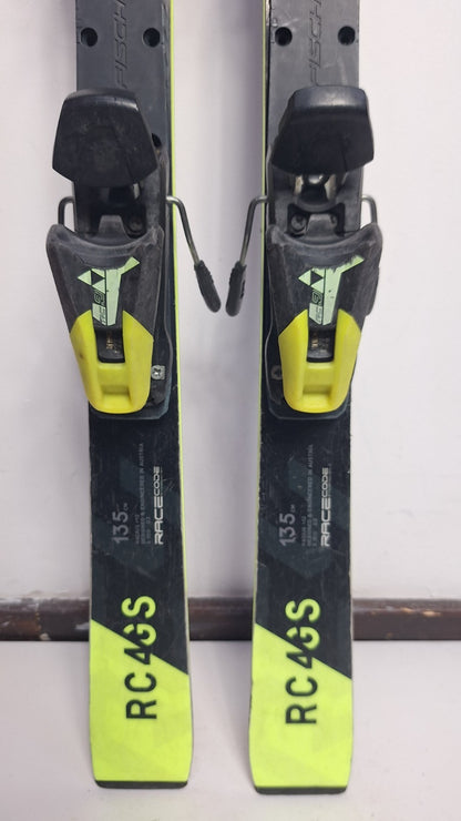 Fischer RC4 WC FIS 135 cm Ski + Fischer 9 Bindung Wintersport Schnee