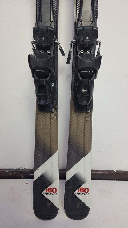 Elan Explore 72 160 cm  Ski + Elan ESP 10 Bindings Adventure Winter Sport