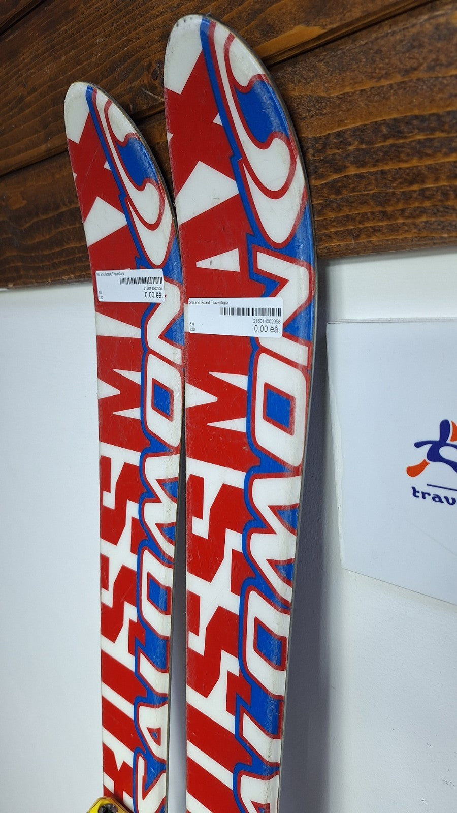 Salomon Crossmax T 120cm Ski + Tyrolia 3 Bindings Winter Sport Fun