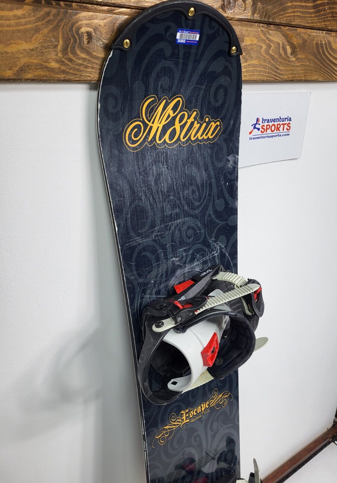 2018 Matrix Escape 145 cm Snowboard + Salomon S Bindungen Schneeabenteuer Winter